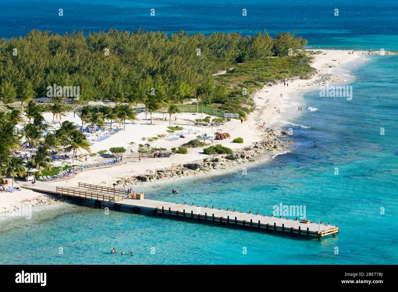 Booby Rock point, île Grand Turk, îles Turques et Caïques, Caraïbes Banque D'Images