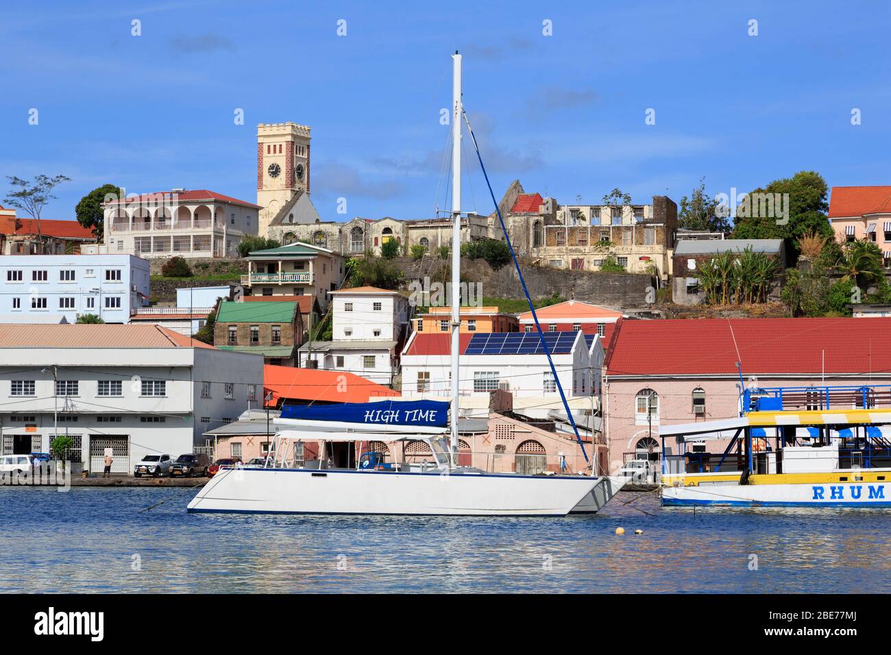 Le Carenage, St. Georges, Grenade, Caraïbes Banque D'Images