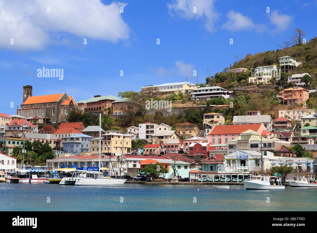 Le Carenage, St. Georges, Grenade, Caraïbes Banque D'Images