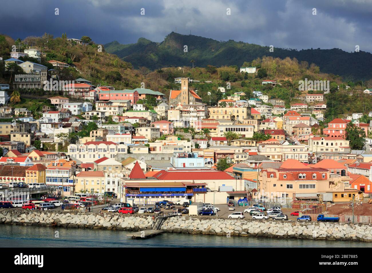 Baie Saint-Georges, Grenade, Caraïbes Banque D'Images