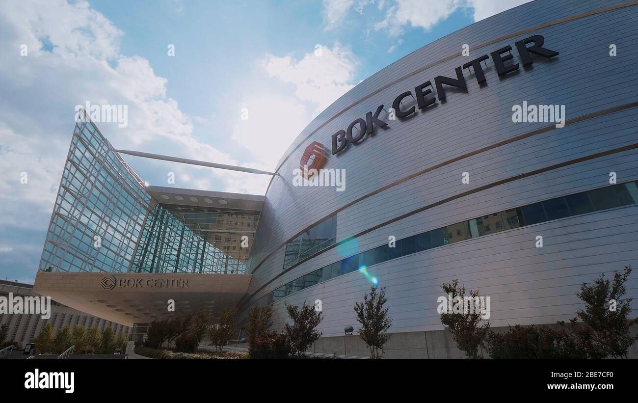 Célèbre Bok Center à Tulsa - TULSA-OKLAHOMA, 21 OCTOBRE 2017 Banque D'Images