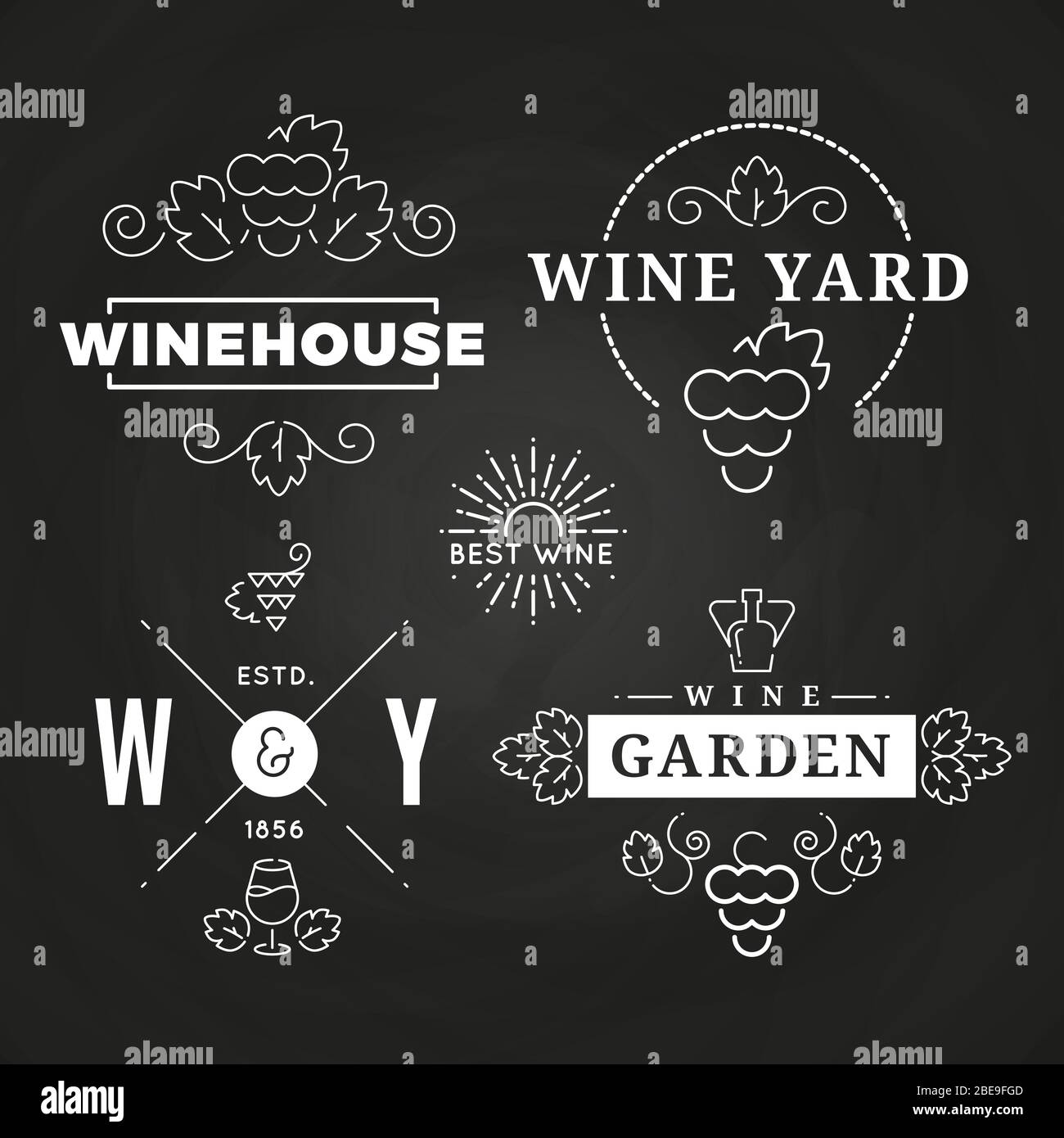 Motif hipster et baners sur tableau de surveillance. Illustration vectorielle Illustration de Vecteur