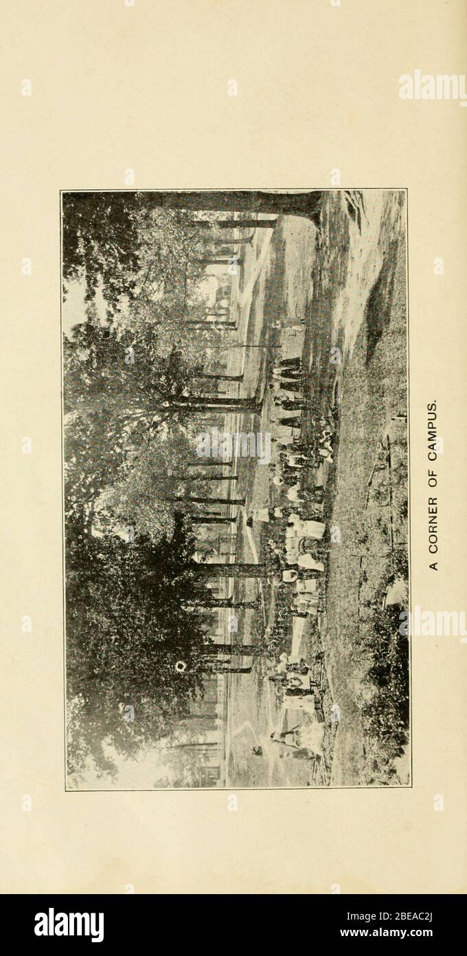 'Catalogue annuel des officiers et élèves du collège des femmes de Louisburg [1900-1901]; 1900; 1901; ' Banque D'Images