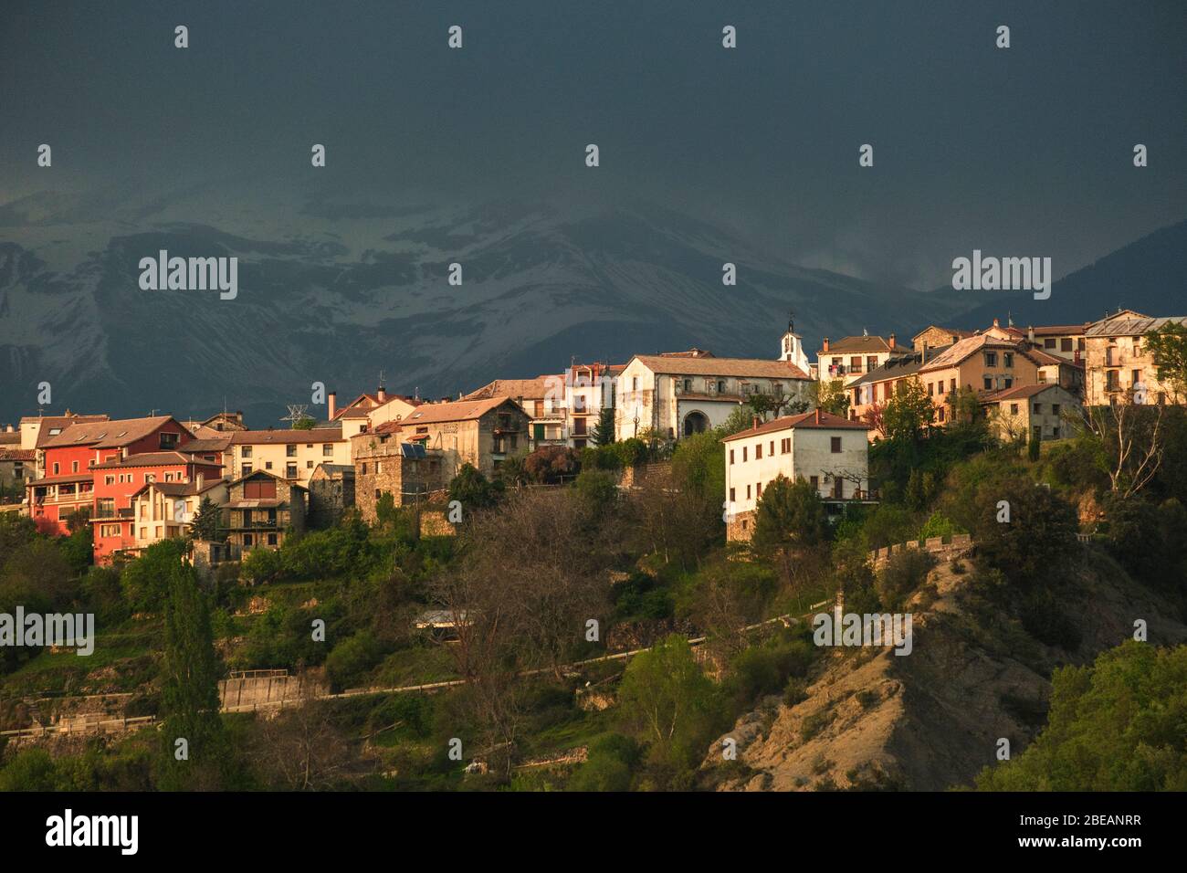Laspuña, Huesca, Espagne Banque D'Images