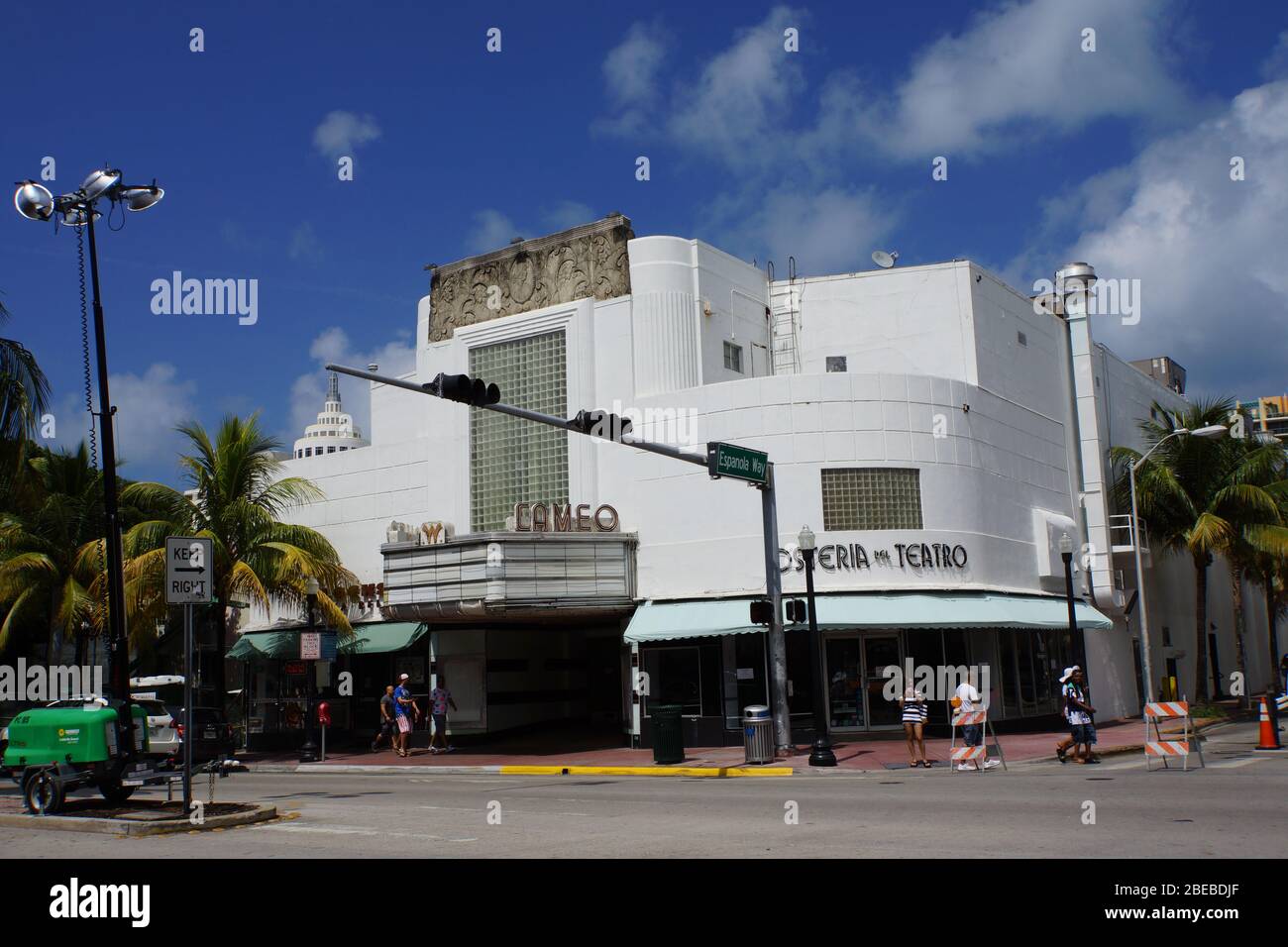 Art déco-Architektur à Miami Beach, Floride, États-Unis Banque D'Images