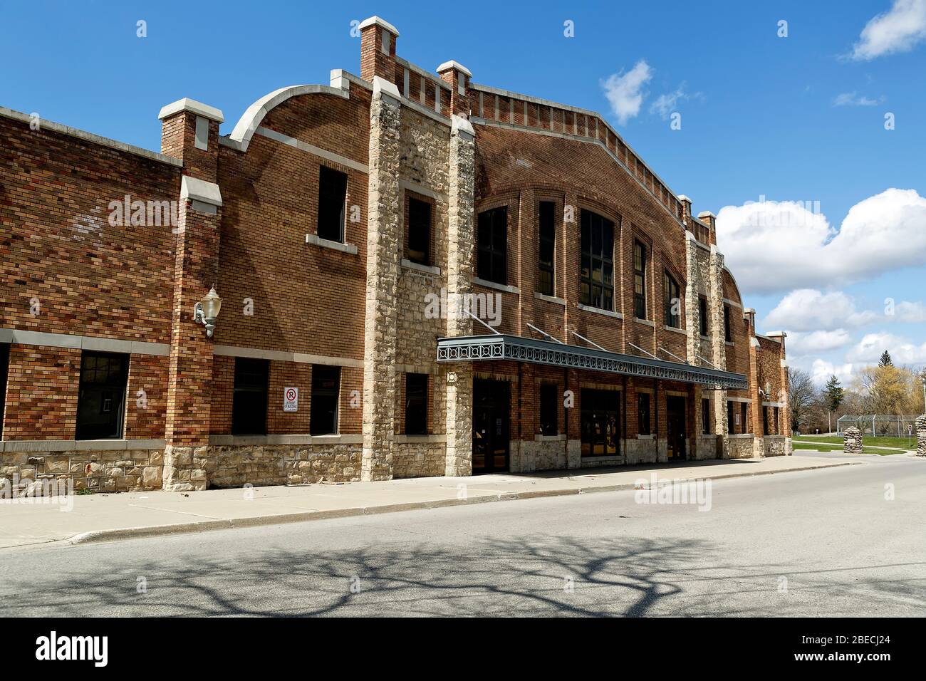 Le Galt Arena Gardens ice hockey arena. Cambridge (Galt) Ontario Canada. Banque D'Images