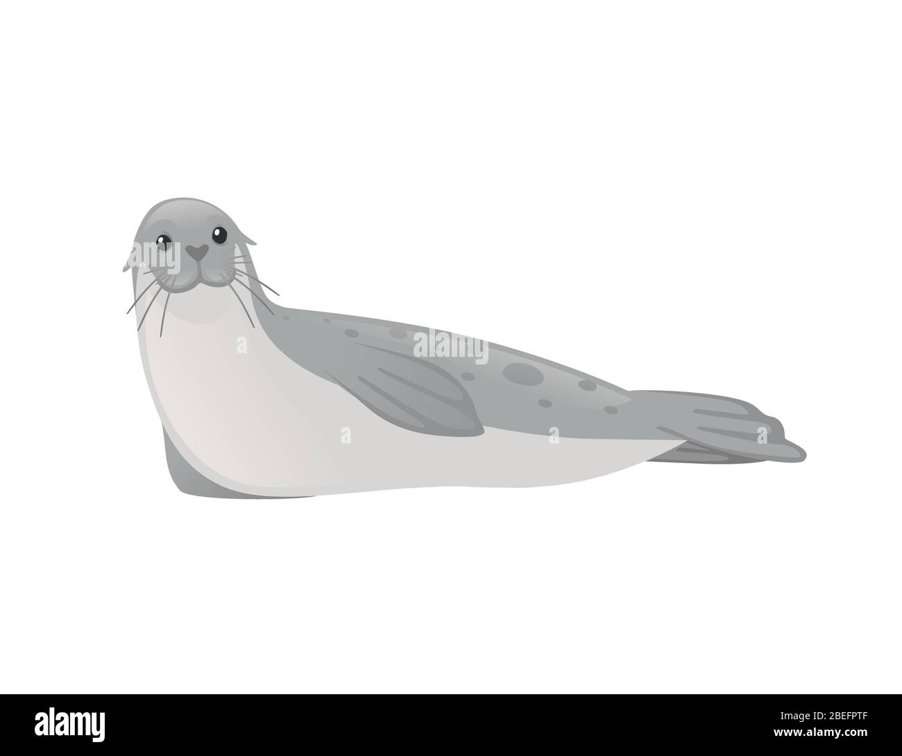 Joli joint dessin animé animal illustration vectorielle plate isolée sur fond blanc Illustration de Vecteur