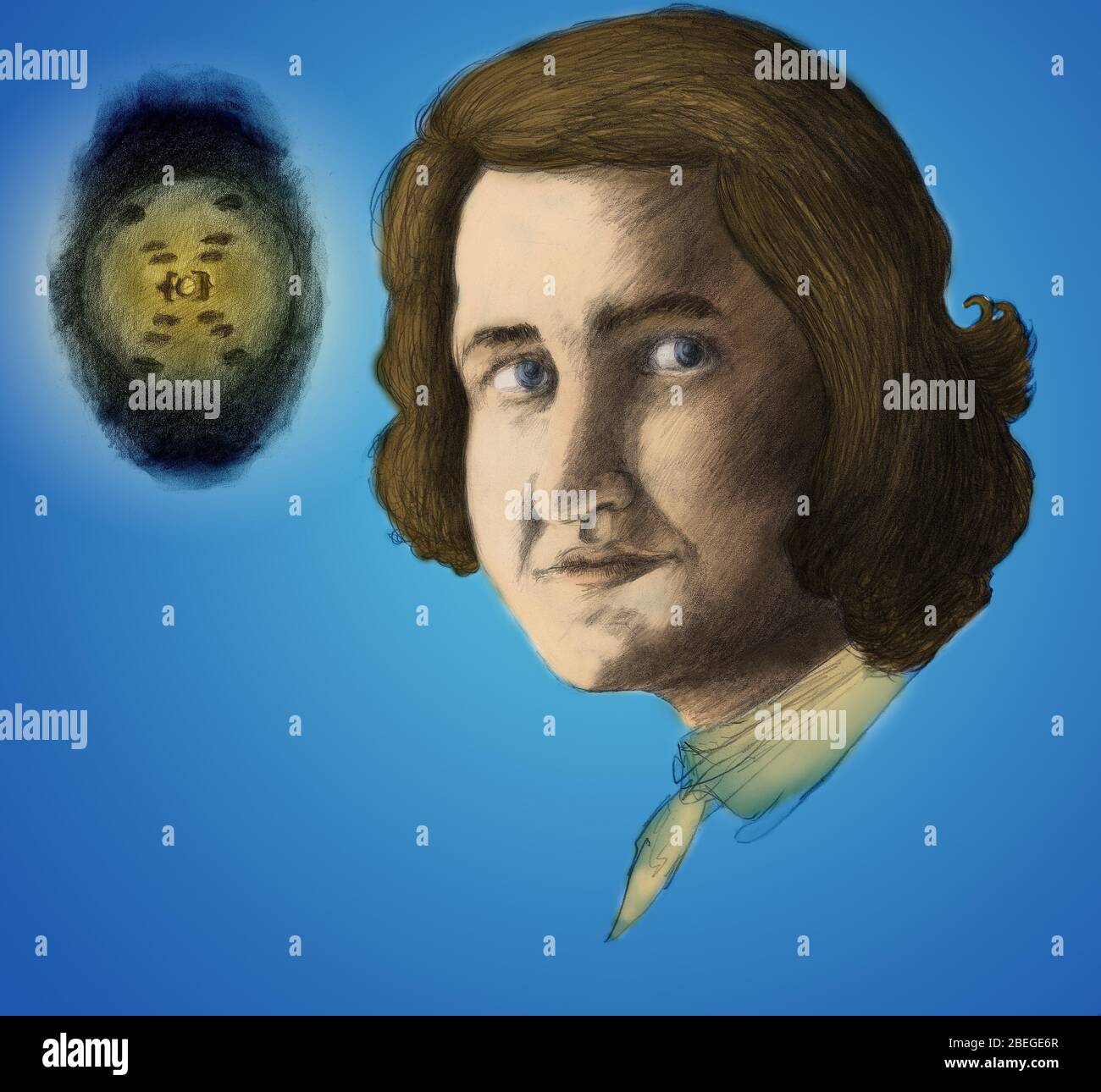 Rosalind Franklin, l'anglais X-Ray Cristallographe Banque D'Images