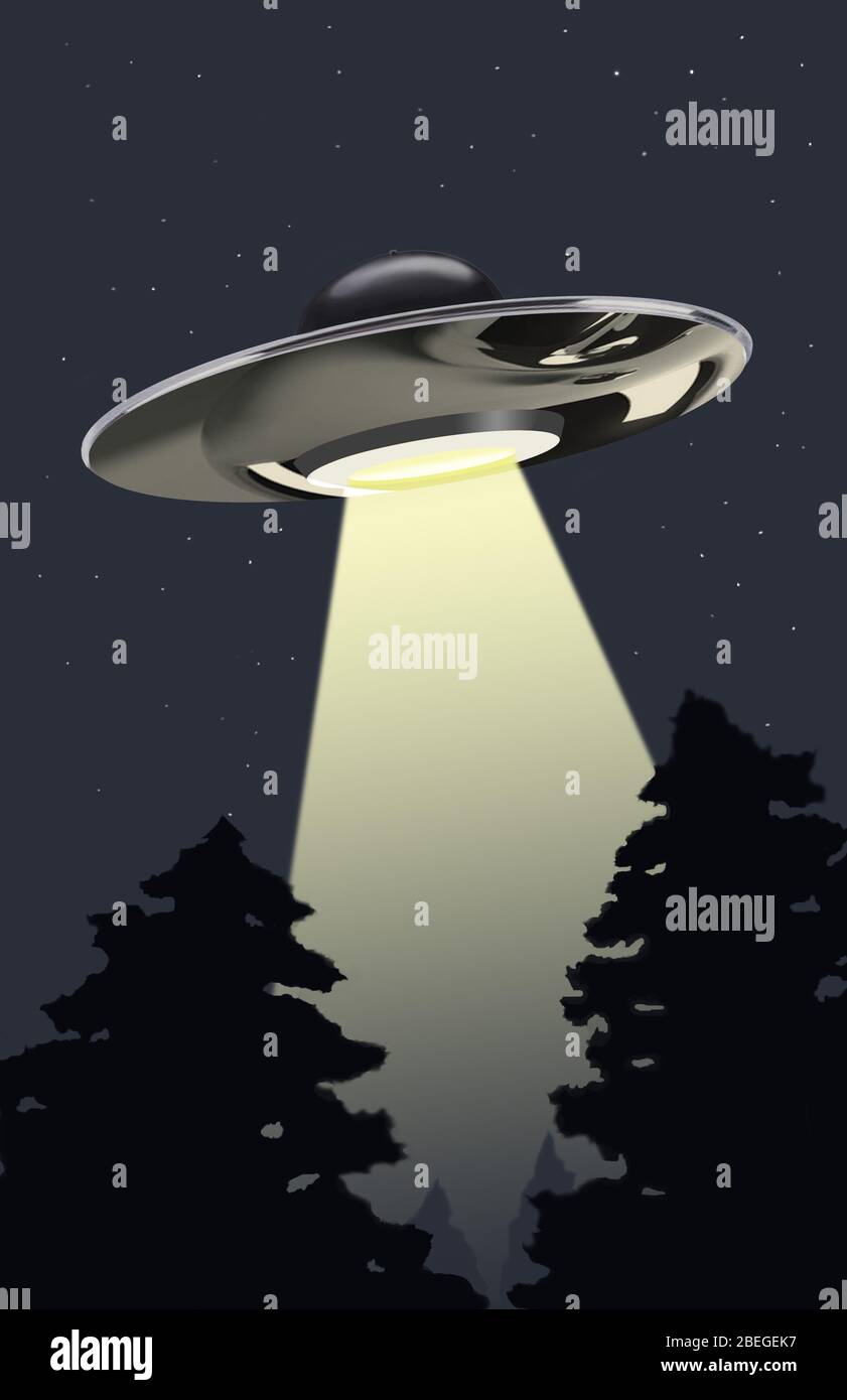 UFO Banque D'Images