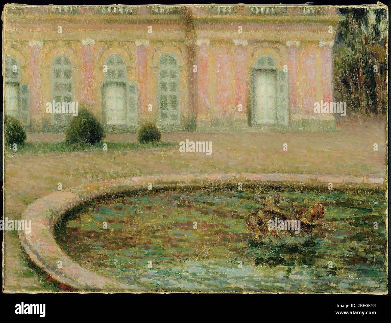 Henri Eugène Augustin le Sidaner - Grand Trianon Banque D'Images