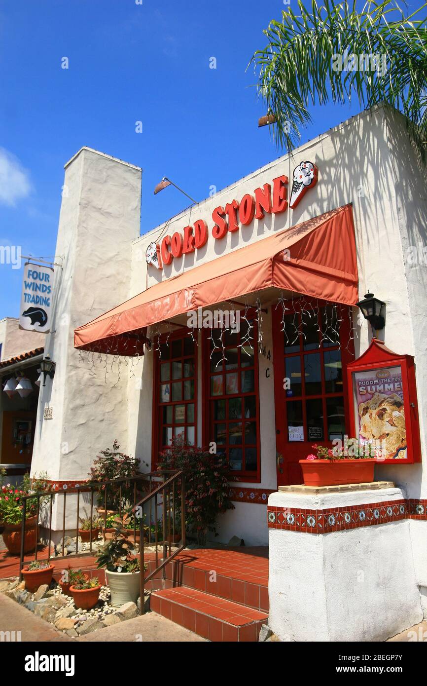 San Diego, 20 AOÛT 2009 - vue extérieure de la pierre froide Banque D'Images