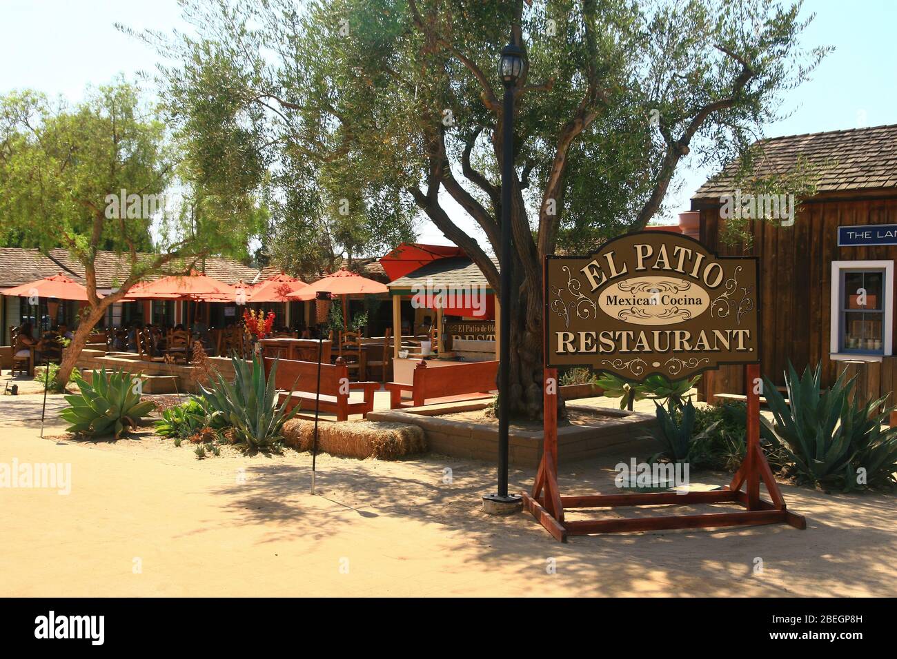 San Diego, 20 AOÛT 2009 - vue extérieure du marché de la vieille ville Banque D'Images