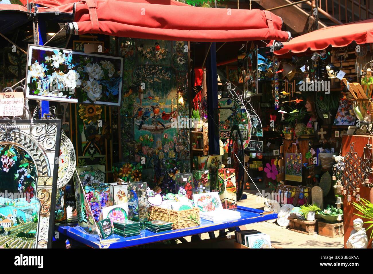 San Diego, 20 AOÛT 2009 - vue extérieure du marché de la vieille ville Banque D'Images