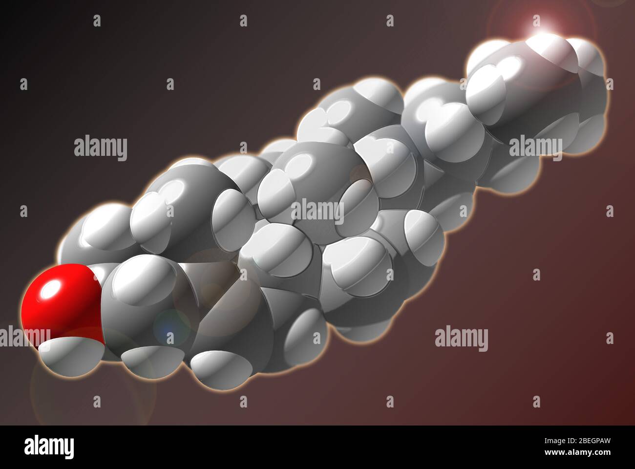 Taux de cholestérol Banque D'Images