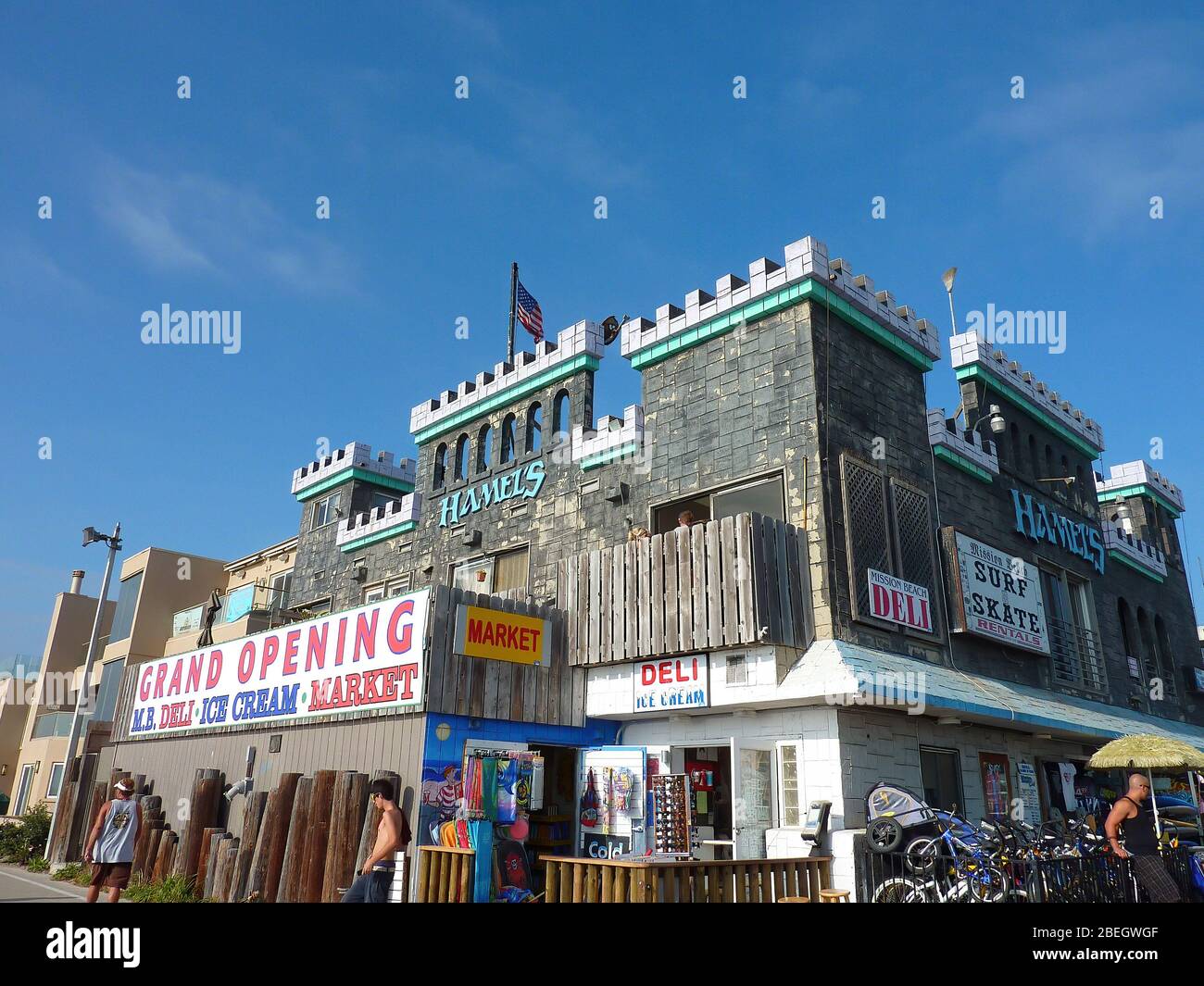 San Diego, 19 AOÛT 2009 - vue sur le soleil des Hamel's Banque D'Images
