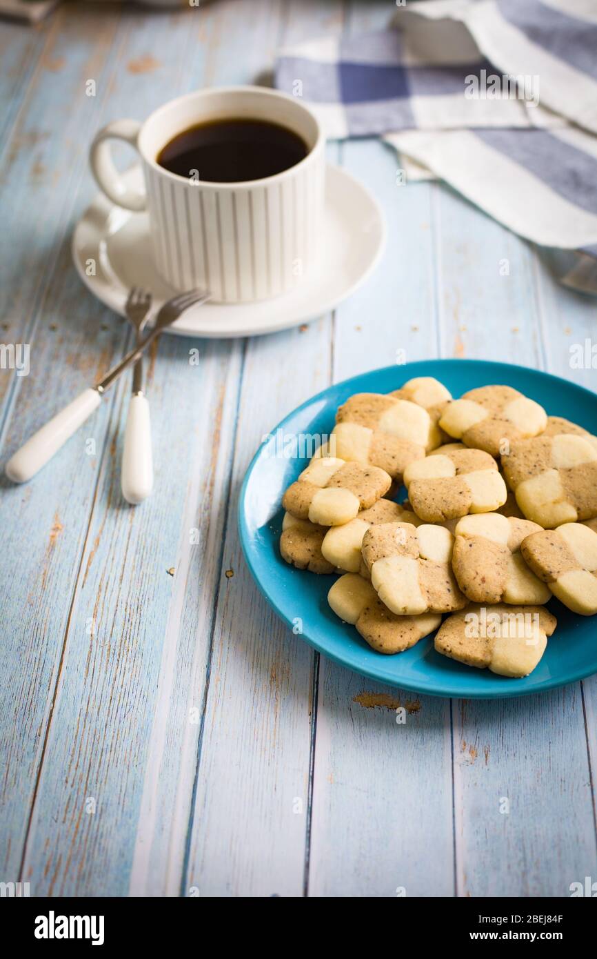 Cookies Homemake pour en-cas Banque D'Images