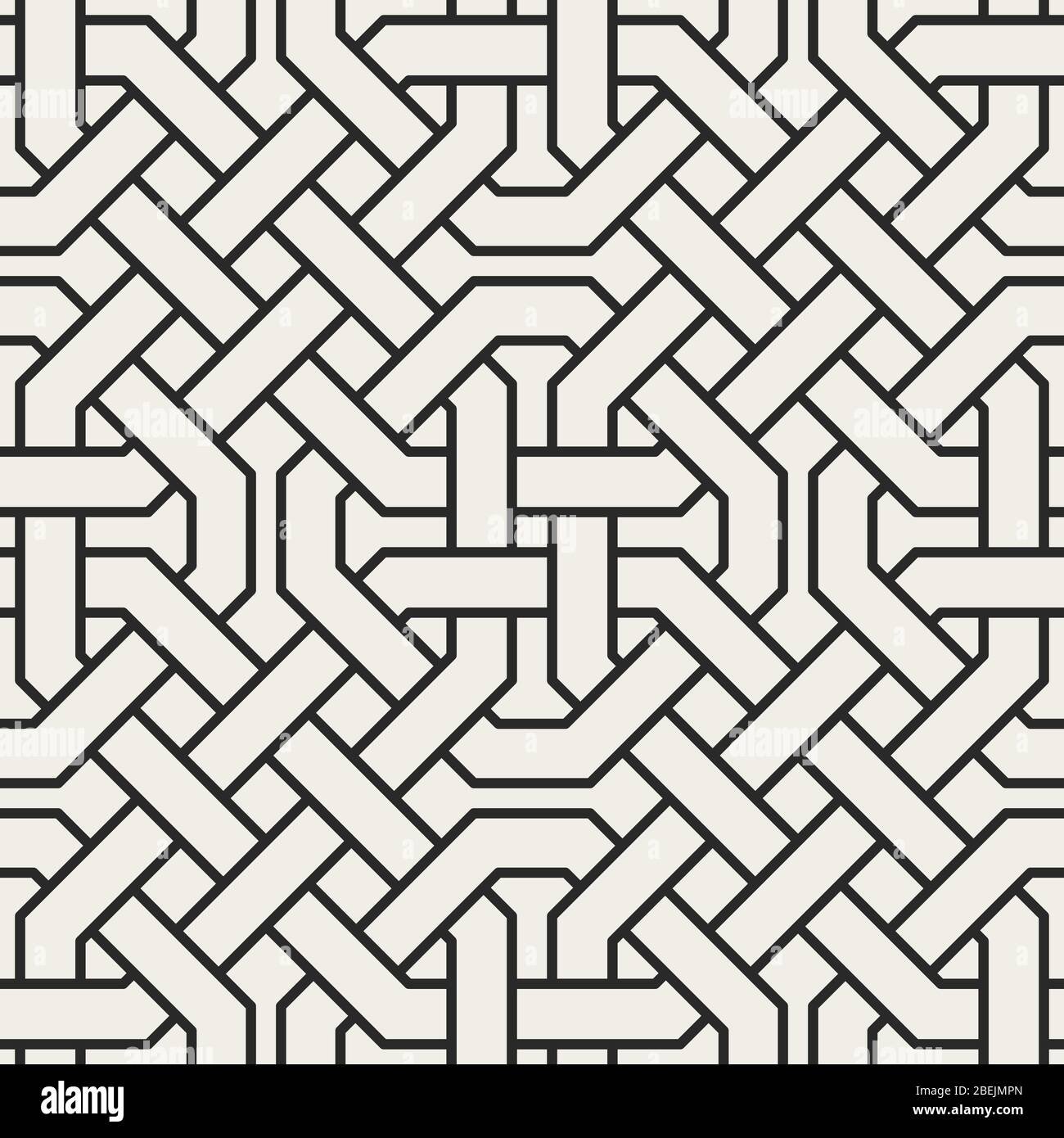 Motif géométrique abstrait décoratif sans couture. Décor oriental traditionnel. Illustration vectorielle. Illustration de Vecteur