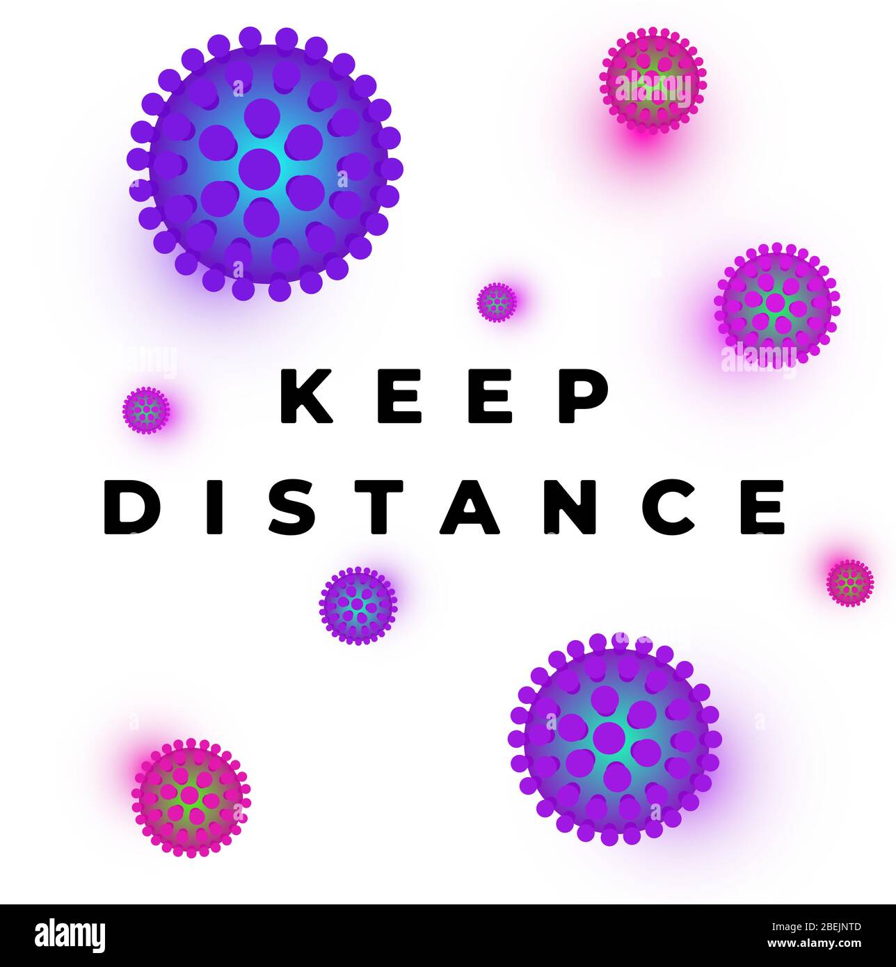 Gardez la distance sociale dans la bannière des personnes de la société publique. Coronavirus COVID-19 épidémie épidémie propagation mesures préventives bannière conception carrée. Étapes pour vous protéger vecteur eps illustration Illustration de Vecteur
