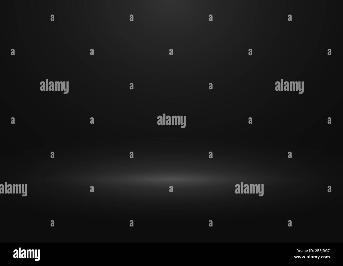 Fond de studio à gradient noir. Conception de toile de fond pour la présentation de votre produit. Orientation horizontale. Vecteur. SPE 10. Illustration de Vecteur