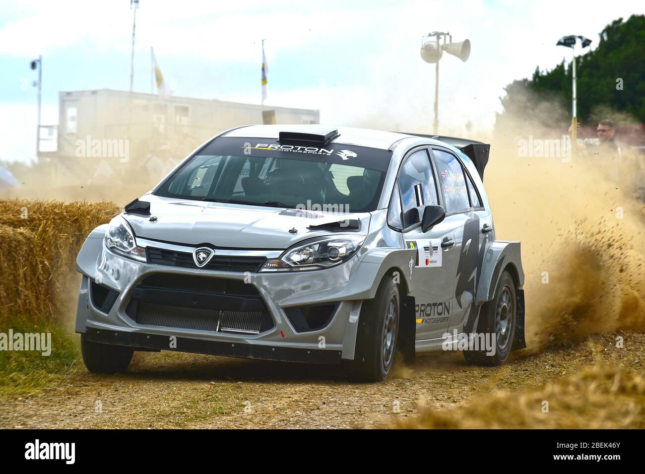 Oliver Mellors, Proton Iriz R5, Forest Rally Stage, Goodwood Festival of Speed, 2017, Peaks of Performance, Motorsports Game Changers, automobiles, c Banque D'Images