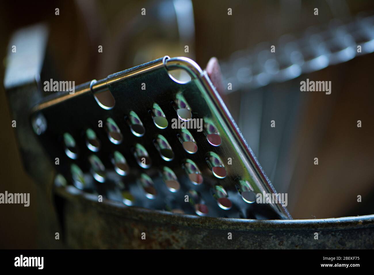 râpe, zester Banque D'Images