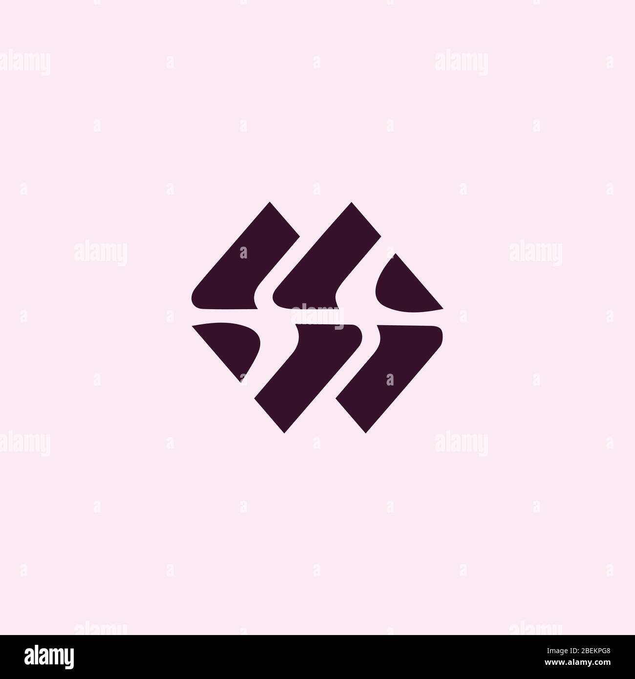 Lettre initiale logo wm ou modèle de conception vectoriel logo mw Illustration de Vecteur