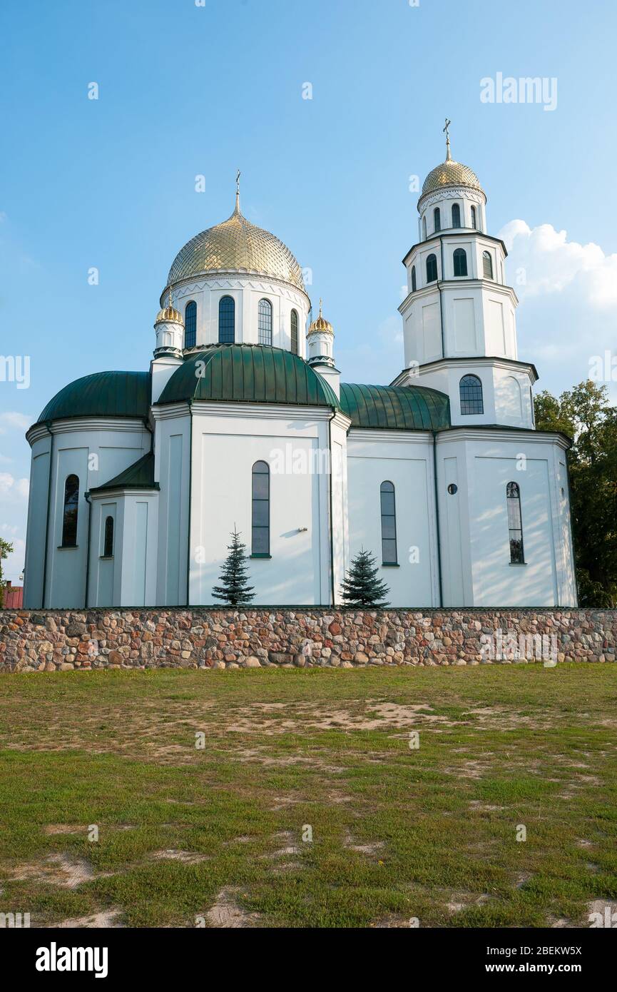 Église orthodoxe de la Nativité de la Sainte Vierge Marie à Gródek, Białystok County, Podlaskie Voivodeship, Pologne Banque D'Images