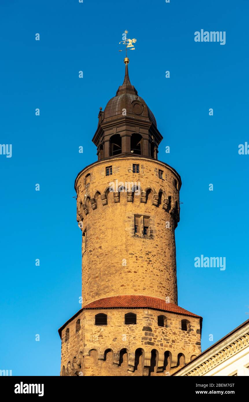 Reichenbach Tower (Reichenbacher Turm), Görlitz (Goerlitz), Allemagne Banque D'Images