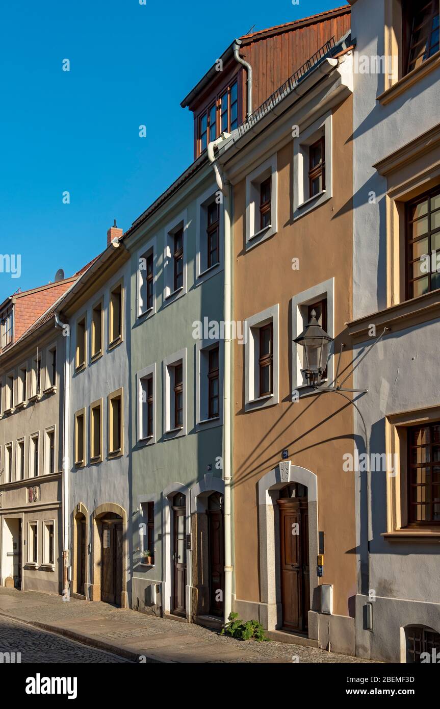 Rue Steinweg à Görlitz Nikolaivorstadt (Goerlitz), Allemagne Banque D'Images