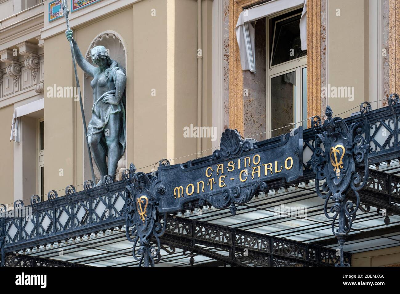 Le casino Monte Carlo, Monaco Banque D'Images