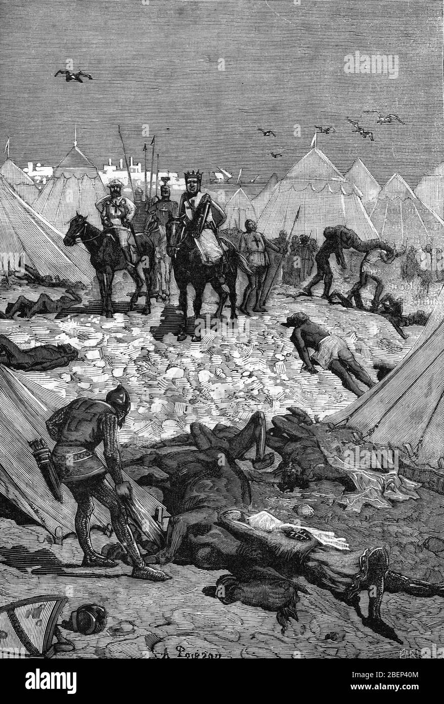 Huitieme Croisade Banque D Image Et Photos Alamy