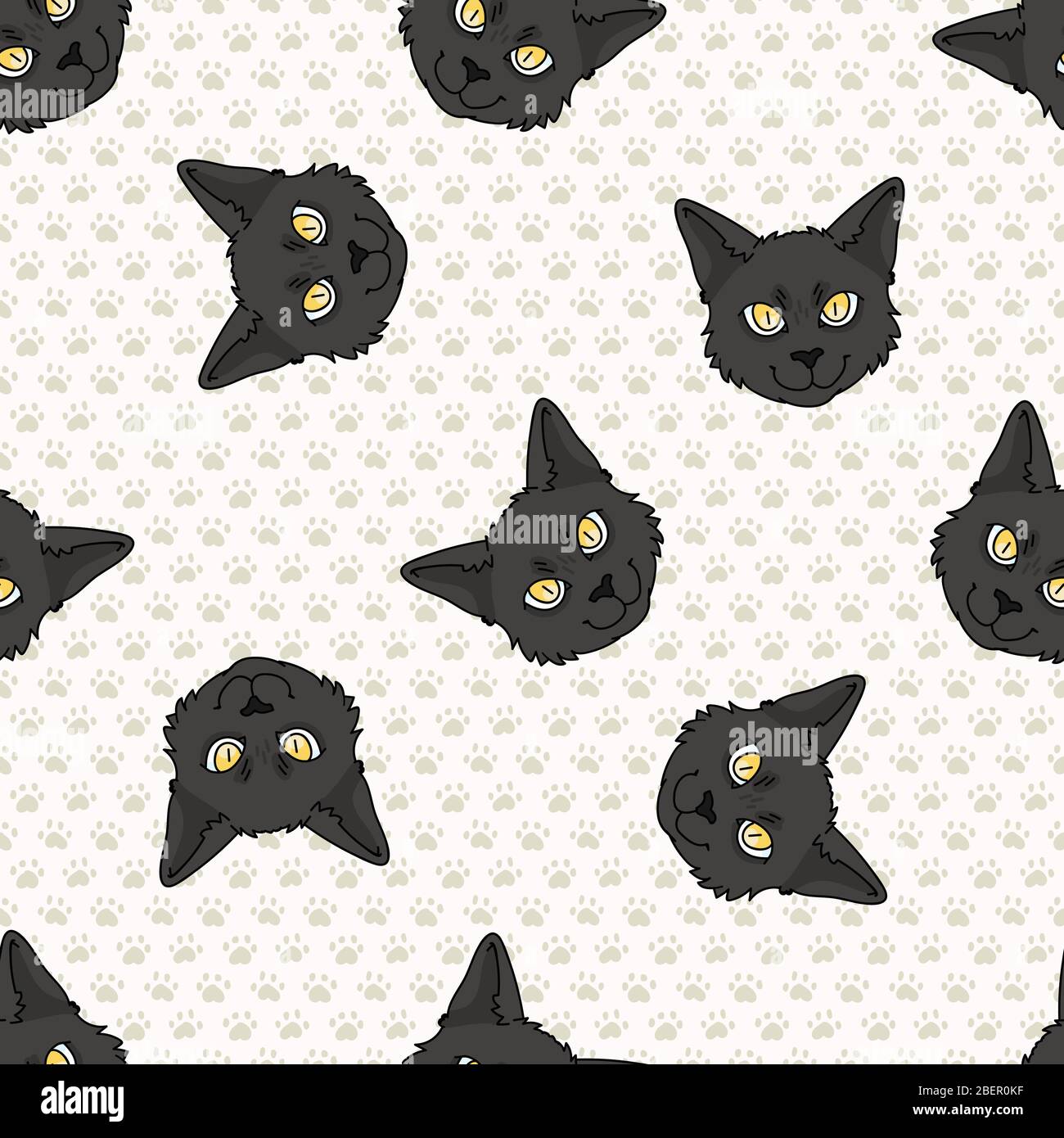 Mignon Dessin Anime Bombay Chat Face Sans Couture Vecteur Modele Pedigree Kitty Race Chat Domestique Fond Imprime Chat Amant Noir Asiatique Rebred Sur Toute La Page Image Vectorielle Stock Alamy