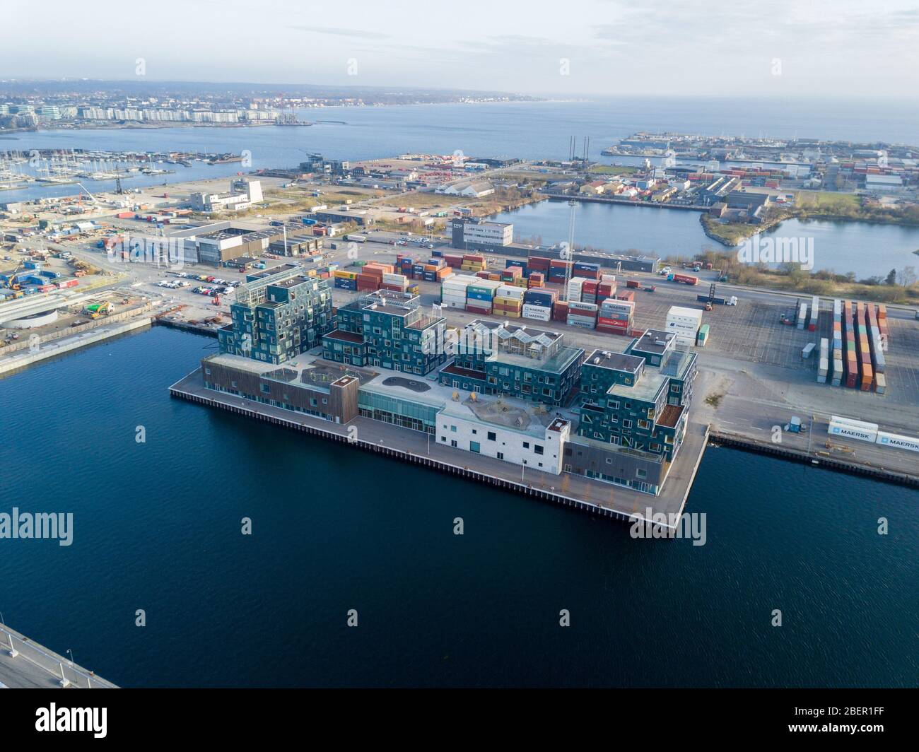 L'École internationale de Copenhague Banque D'Images