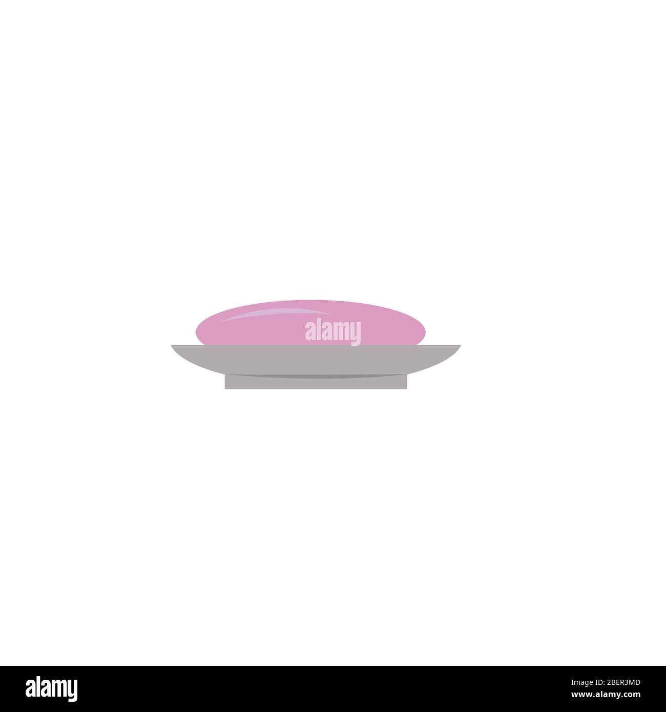 Icône de contour vectoriel SOAP isolée sur fond blanc. Illustration de Vecteur