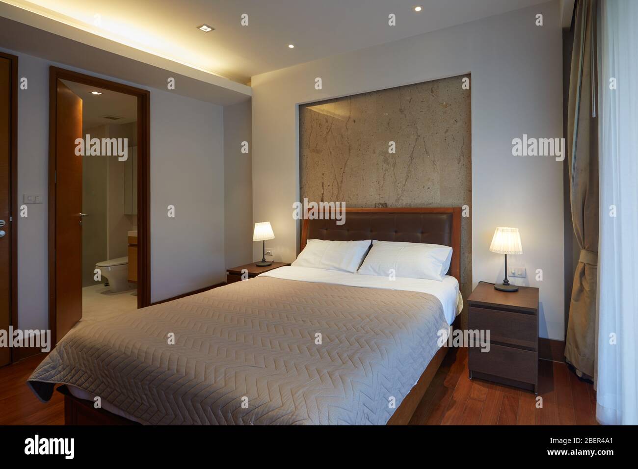 chambre à coucher Banque D'Images