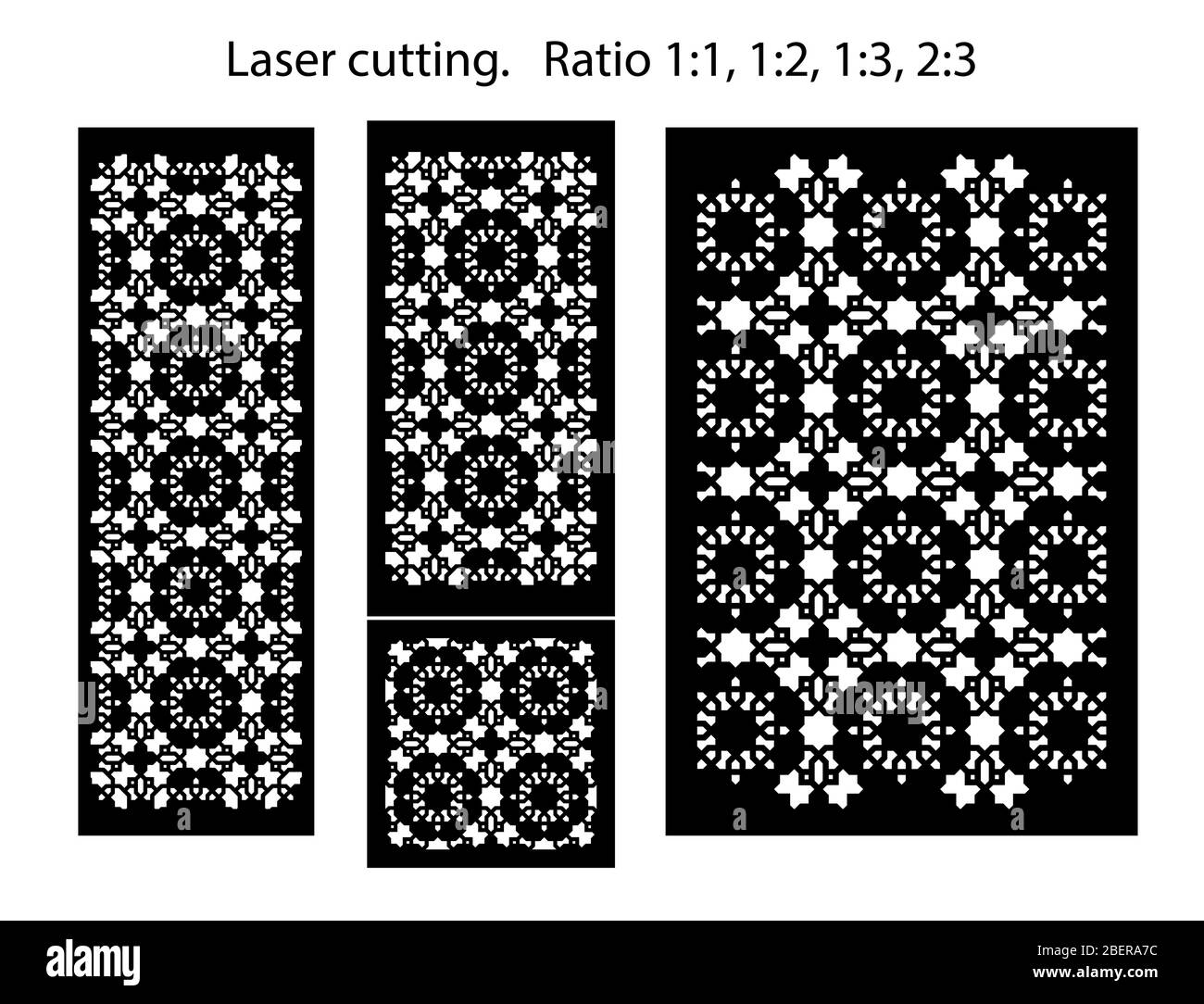 Ensemble de panneaux vectoriels décoratifs Lazer Cut. Conception Jali, décor cnc, élément de design intérieur. Décoration laser arabe et islamique. Illustration de Vecteur Ensemble de panneaux vectoriels décoratifs Lazer Cut. Conception Jali, décor cnc, élément de design intérieur. Décoration laser arabe et islamique. Illustration de Vecteur