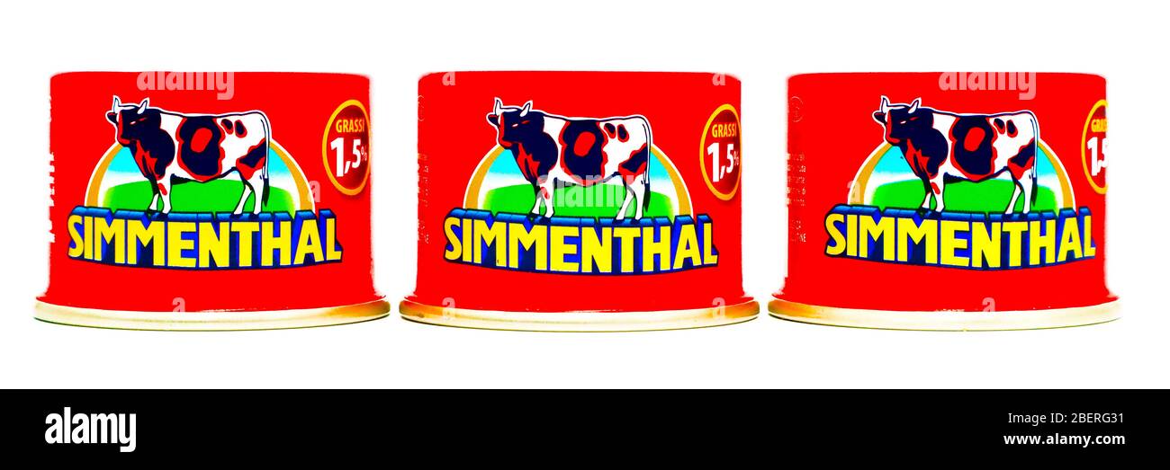 SIMMENTHAL boeuf cuit à Jelly. Simmenthal est une marque de Bolton Food Banque D'Images
