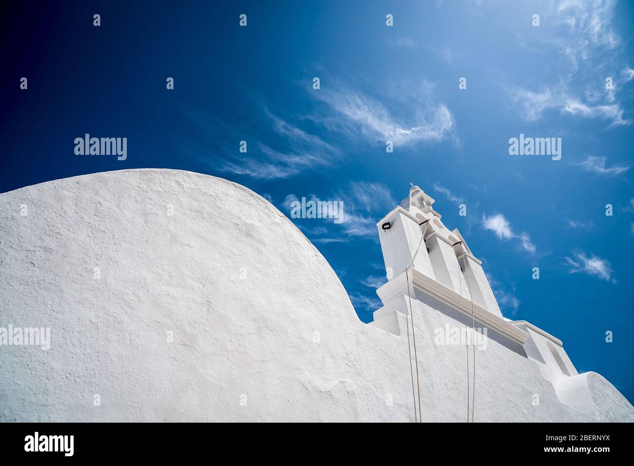 Panagia Pantanassa sur l'île de Folegandros, Cyclades, Grèce Banque D'Images