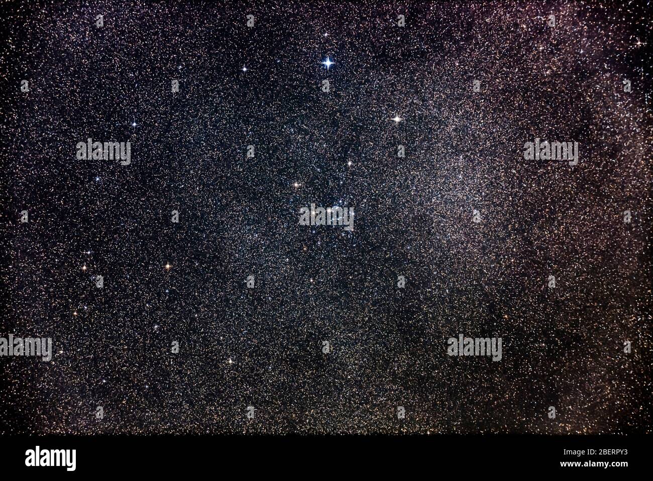 Messier 25, un groupe d'étoiles brillant en Sagittaire. Banque D'Images