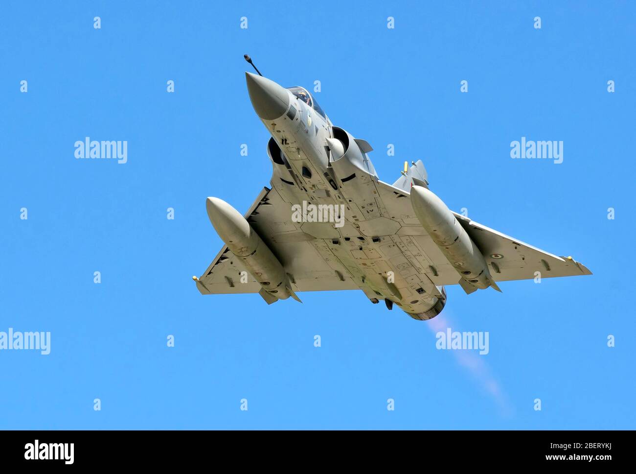 Mirage 2000 de l'armée de l'air unie de l'Emirat arabe. Banque D'Images