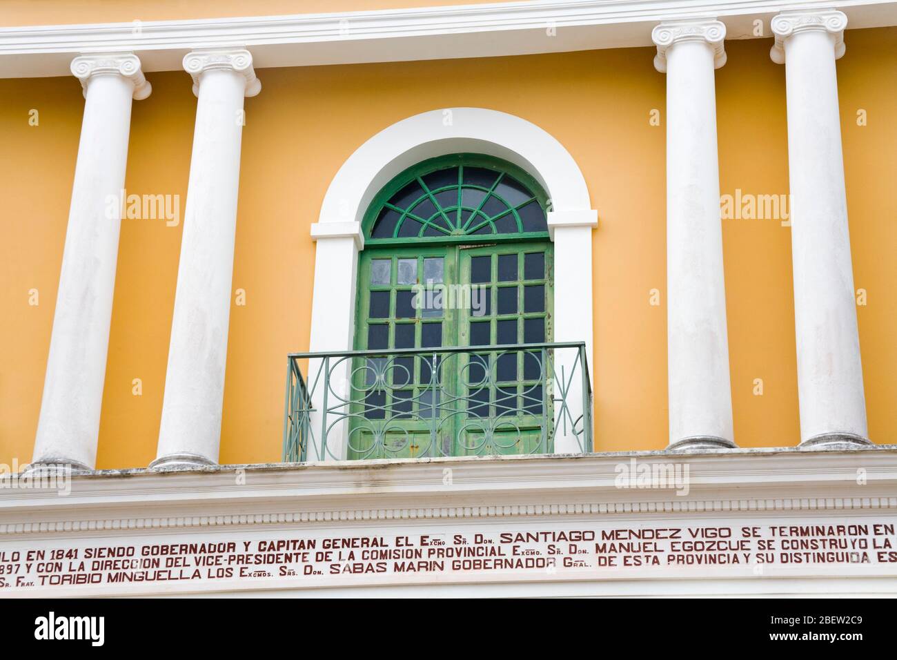 Institut de la culture portoricaine, Vieille Ville de San Juan, Ile de Porto Rico, Etats-Unis d'Amérique Banque D'Images