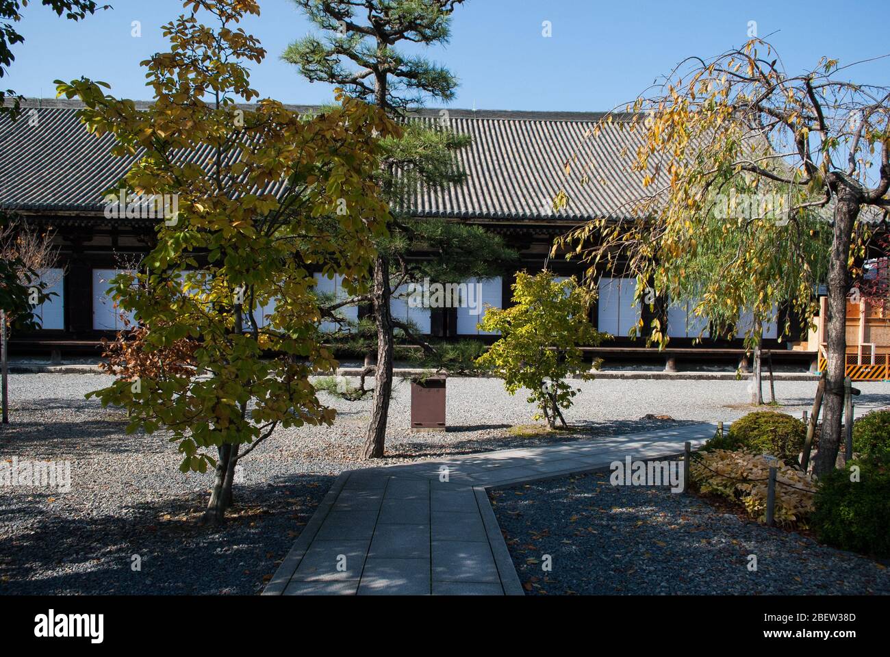 Temple Sanjūsangen-dō (trente-trois ken), Higashiyama, Kyoto, Japon. Créé 1164 Banque D'Images