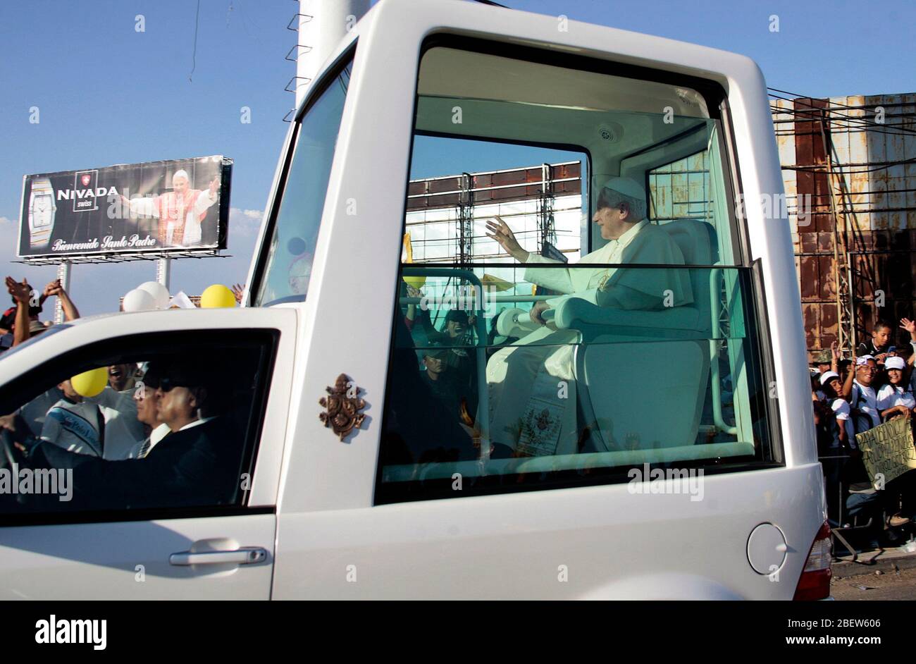 Le Pape Benoît a visité quelques endroits à Guanajuato lors de son premier séjour sur la terre mexicanas.Joseph Ratzinger. El Papa Benedicto XVI visito algunos lugares de Guanajuato en su primera estadia en tierras mexicanas.Joseph Ratzinger. *photo©TiradorTercero/ Nortephoto ** le Pape Benoît a visité quelques endroits à Guanajuato dans son premier séjour sur la terre mexicanas.Joseph Ratzinger. El Papa Benedicto XVI visito algunos lugares de Guanajuato en su primera estadia en tierras mexicanas.Joseph Ratzinger. *photo©TiradorTercero/ Nortephoto ** Banque D'Images