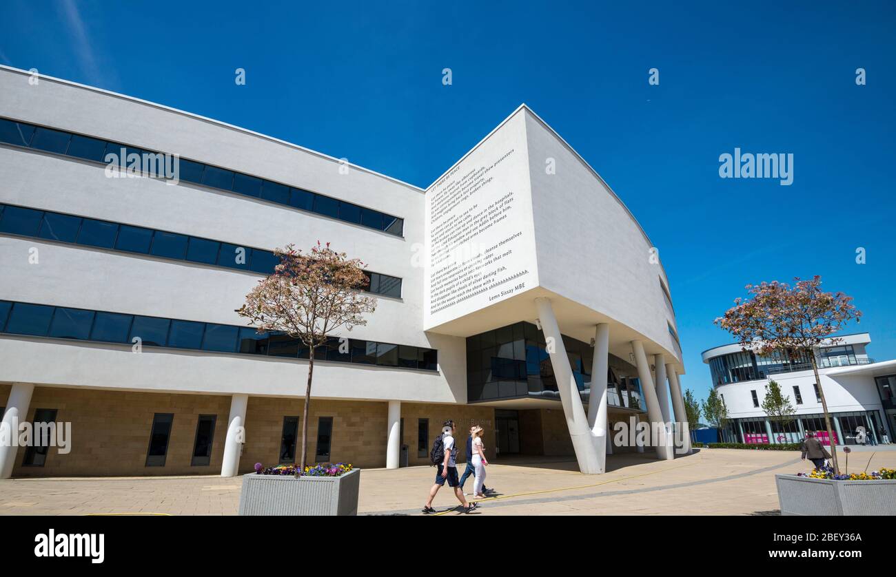 Le Creative Arts Building à l'Université De Huddersfield dans le West Yorkshire Banque D'Images