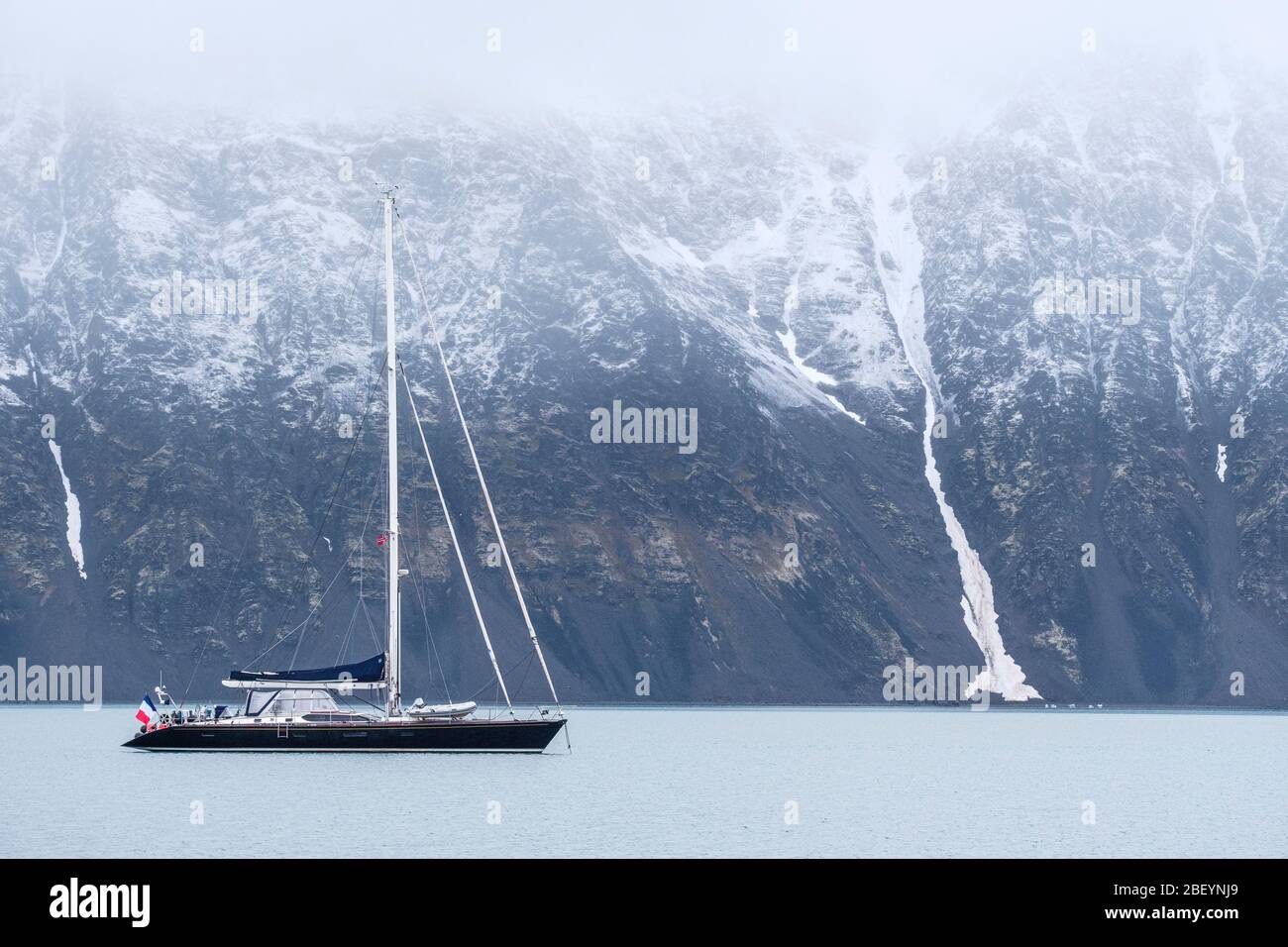 Svalbard, Norvège. Banque D'Images