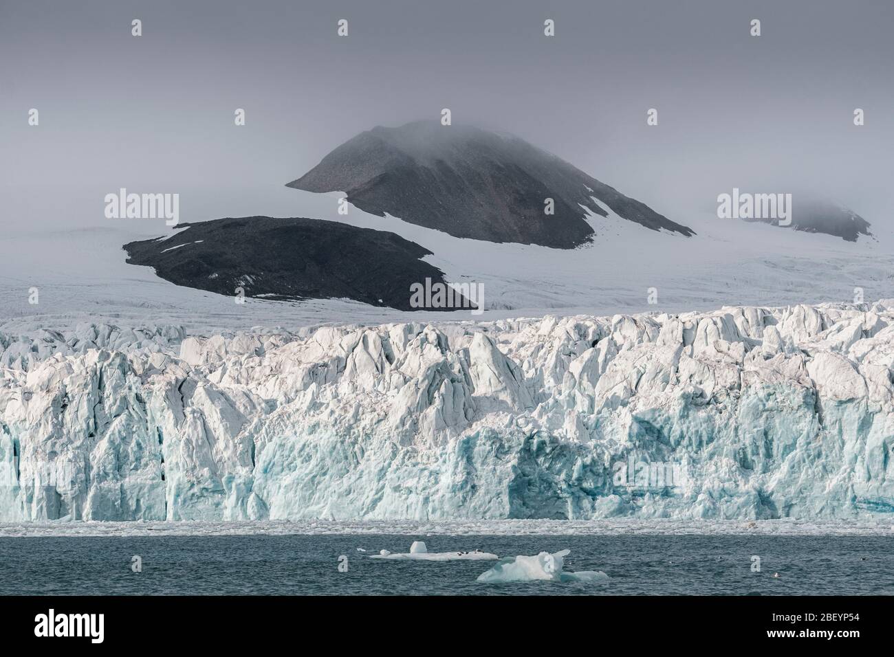 Svalbard, Norvège. Banque D'Images