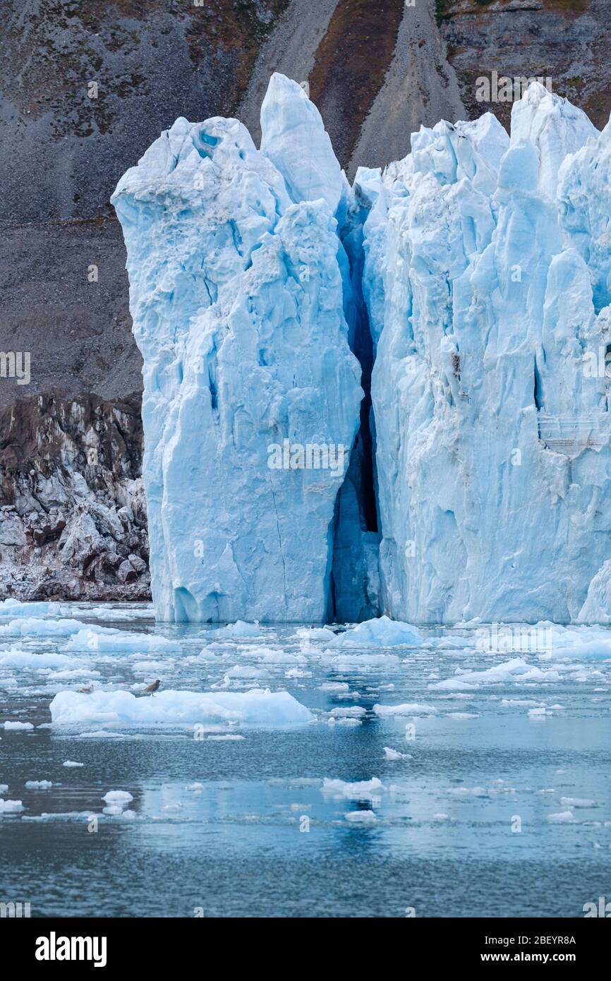 Svalbard, Norvège. Banque D'Images