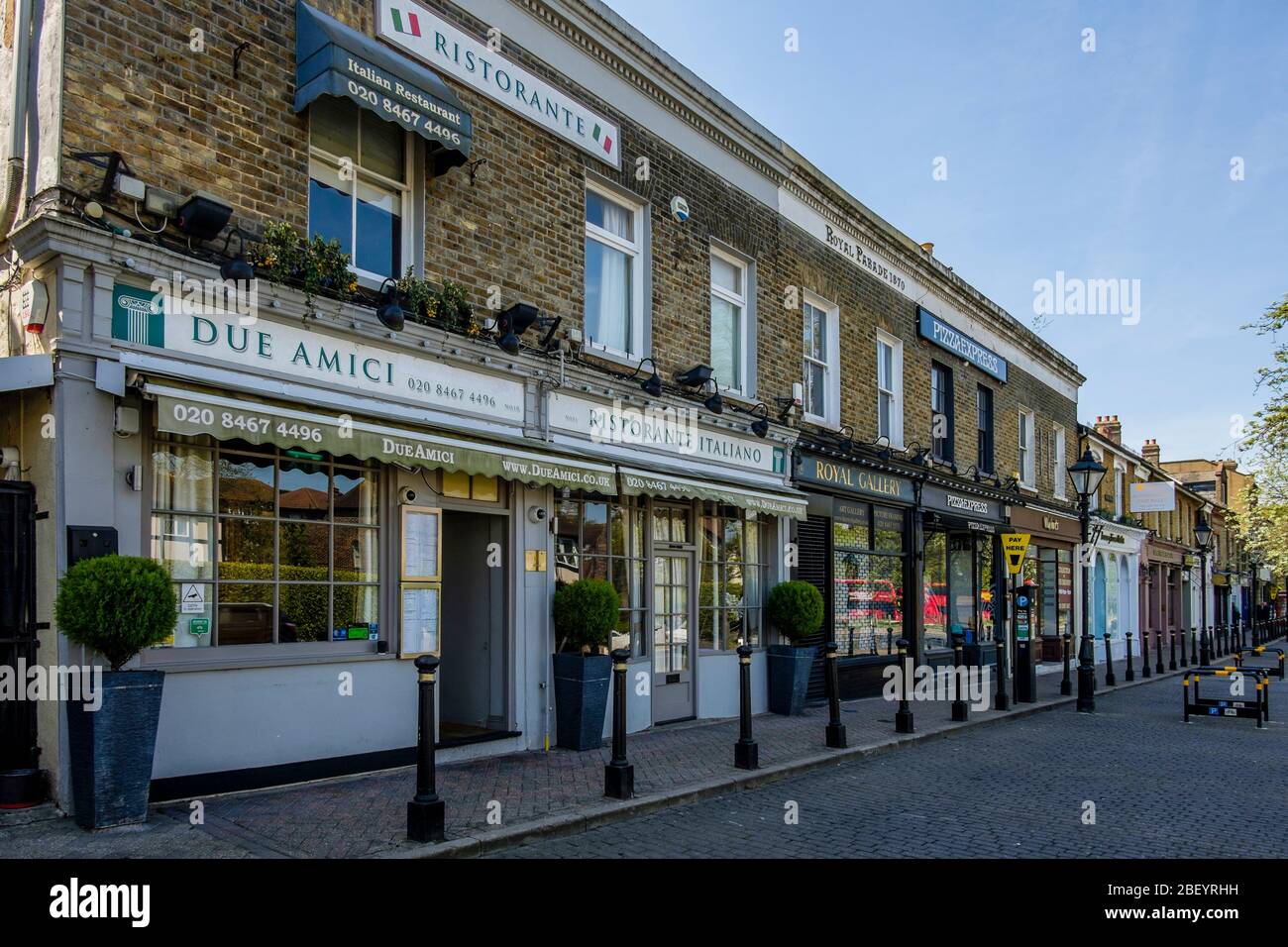 Royal Parade, Chislehurst, Kent, Royaume-Uni. Banque D'Images