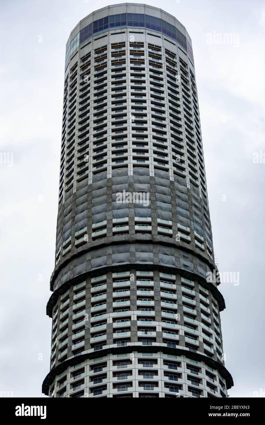 Singapore Swissotel, Stamford Rd, Raffles City, Centre commercial CDB, Singapour, 2 mars 2020 Banque D'Images