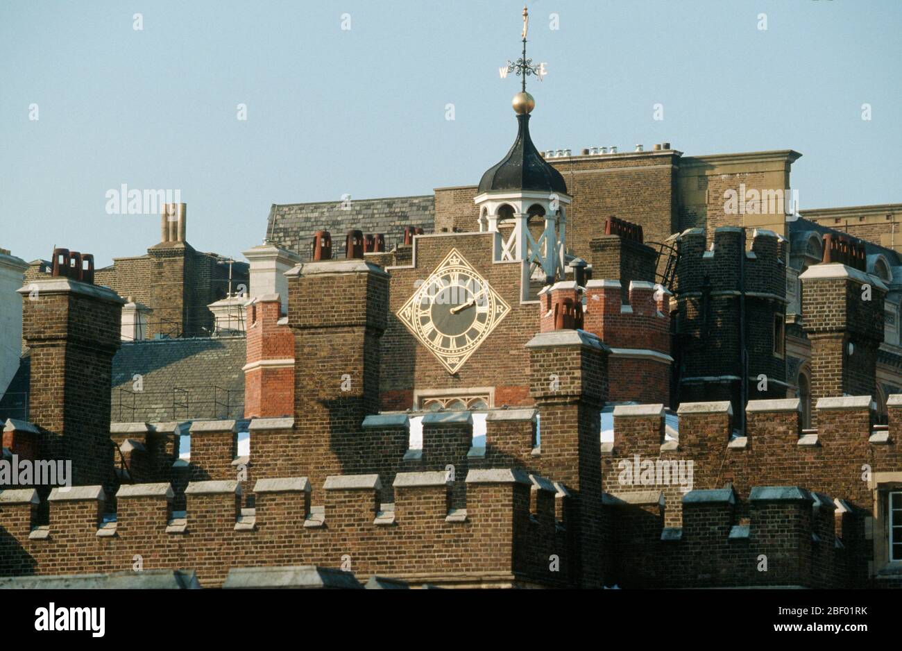 St. JameS'S Palace, Pall Mall, Londres, Angleterre. Banque D'Images